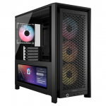 Midi CORSAIR Frame 4000D LCD RS ARGB Schwarz Midi Tower ATX Gaming Geh&auml;use