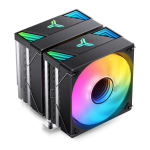 K Jonsbo CR-3000 CPU-K&uuml;hler Dual Tower, ARGB - 2x 120 mm, schwarz