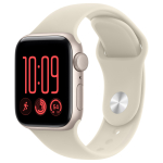 Apple Watch SE 3 Aluminium 40mm Polarstern (Sportarmband sand) M/L