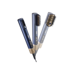 BABYLISS | Hair styling comb | AS6550E | Ion conditioning | Number of heating levels 3 | 1500 W | Blue/Gold