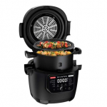 TEFAL Air Fryer and Multicooker | MY741CF0 Actifry | Power 1334 W | Capacity 6 L | Black/Silver