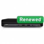 HP Renewed Grade A | EliteDesk 800 G6 | Intel Core i5 | i5-10500T | 8 GB | SSD | 256 GB | Intel UHD Graphics 630 | Windows 11 Pro