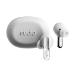 Sudio Earbuds | N3 Pro | Bluetooth | In-ear | Microphone | Chrome White | Noise canceling | Wireless