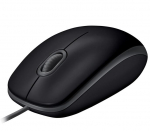 Logitech B110 Silent - Mouse - right and left-handed - optical - 3 buttons - USB