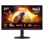 68,6 cm/27" (2560&times;1440) AOC 27G4ZR 16:9 QHD Fast IPS 1 ms 240 Hz HDMI 2.0 DisplayPort VESA Black