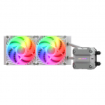 K COUGAR CPU Wasserk&uuml;hlung Poseidon Ultra 240, ARGB, Wei&szlig;