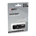 STICK Emtec USB3.2 Click Easy B110 512GB Black