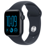 Apple Watch SE 3 Aluminium 40mm Mitternacht (Sportarmband navyblau) M/L