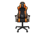 GEMBIRD Gaming chair SCORPION black mesh orange skin