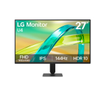 LG | 27U411B-B | 27 " | IPS | FHD | 16:9 | 144 Hz | 1 ms | 1920 x 1080 pixels | 250 cd/m&sup2; | HDMI ports quantity 1
