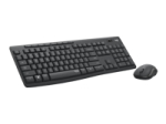 Logitech MK295 Silent - Keyboard and mouse set - wireless - 2.4 GHz - ENG/RUS - graphite
