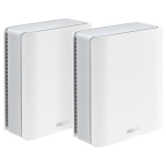 ASUS ZenWiFi BT8 WiFi 7 Mesh System 2er-Pack WLAN BE14000 Triband, 2x 2.5GbE + 2x 1GbE, Abdeckung bis zu 550 m&sup2;