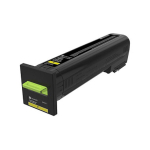 LEXMARK Toner High Yield Corporate Yellow for CX820 CX825 CX860 17k