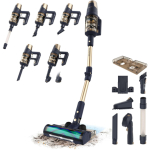 Cecotec Vacuum cleaner | Rockstar RX70 AquaPet Flex Conga | Cordless operating | Stick/handheld | 780 W | Operating time (max) 100 min | Blue/Gold
