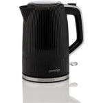 Gorenje K17DPB | Kettle | Electric | 1.7 L | 2200 W | Plastic/Stainless steel | 360&deg; rotational base | Black