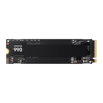 Samsung 990 | 2000 GB | SSD form factor M.2 2280 | Solid-state drive interface PCIe 4.0 x4 NVMe | Read speed 7250 MB/s | Write speed 6450 MB/s MZ-V9V2T0BW