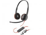 POLY Poly Blackwire 3220 USB-A/C black 8X2J9A (Bulk)