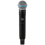 Shure SLXD2+/B58=-G65 - handheld transmitter with an Beta&reg; 58A capsule (470&ndash;606 MHz)