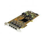 STARTECH.COM 4 Port Gigabit Power over Ethernet PCI Express Netzwerkkarte - PSE / PoE PCIe NIC - 4-fach (Quad) PCI-e Karte