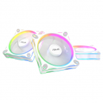 120mm ASUS PRIME MR120 ARGB Reverse Triple Pack Geh&auml;usel&uuml;fter wei&szlig;, 120 mm, PWM