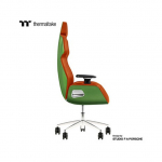 Thermaltake ARGENT E700 Gaming Chair-Racing Green with houndstooth fabric