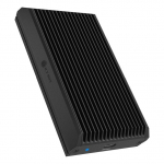 ICY BOX Geh&auml;use f&uuml;r M.2 NVMe SSD mit USB4&reg; Gen 3x2 (40 Gbps), mit USB-C zu USB-C Kabel und Gummifixierung