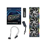 120mm Lian Li UNI FAN SL Wireless 120 ARGB Reverse Blade 3-pack
