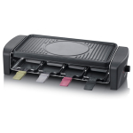 Severin Raclette-Grill (RG 9646), schwarz, 1400 W