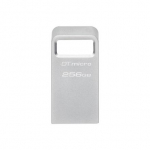Kingston | USB 3.2 Flash Drive | DataTraveler micro | 256 GB | USB Type-A | Silver