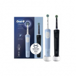 Oral-B Electric Toothbrushes | Vitality Pro Duo | Rechargeable | For adults | Number of brush heads included 2 | Number of teeth brushing modes 3 | Black/Blue White