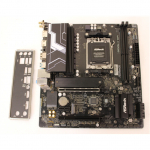 Renew. ASRock B850M-X WIFI | Processor family AMD | Processor socket AM5 | DDR5 | Supported hard disk drive interfaces SATA, M.2 | Number of SATA connectors 4 | USED, REFURBISHED, WITHOUT ANTENA. ACCESSORIES, ONLY BACKPANEL INCLUDED