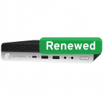 HP Renewed Grade B | EliteDesk 800 G4 | Intel Core i5 | i5-8500T | 8 GB | SSD | 256 GB | Intel UHD Graphics 630 | Windows 11 Pro