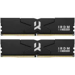 GOODRAM IRDM - DDR5 - kit - 32 GB: 2 x 16 GB - DIMM 288-pin - 6000 MHz / PC5-48000 - CL30 - 1.35 V - unbuffered - on-die ECC - black, silver - AMD EXPO / Intel XMP3.0