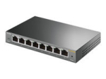 TP-LINK SG108E 8-Port Gigabit Easy Smart Switch 8 10/100/1000Mbps RJ45 ports MTU/Port/Tag-based VLAN QoS IGMP Snooping