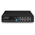 Esperanza 10-port POE switch 10/100/1000 120W MATRIX