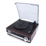Camry | Turntable with radio | CR 1113 | AUX in | Brown