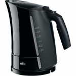 Braun | Kettle | WK 300 | Standard | 2200 W | 1.7 L | Plastic | 360&deg; rotational base | Black