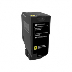 Lexmark - Gelb - original - Tonerpatrone LCCP, Lexmark Corporate - fr Lexmark CS720de, CS720dte, CS725de, CS725dte, CX725de, CX725dhe, CX725dthe