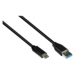 Good Connections USB 3.2 Gen.2 Kabel A-USB-C schwarz 1m