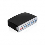DELOCK HUB USB 3.0 4 Port extern 1 Port USB Strom intern / extern