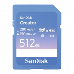 CARD Sandisk Creator SD UHS-II 512GB