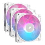 Corsair Fan 120x120x25 RX120 RGB ICUE Link White Triple