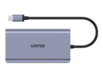 UNITEK D1019B HUB 8IN1 USB-C 3.1 Power Delivery 100W