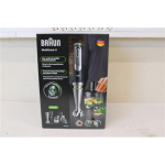 Renew. Braun | Hand Blender | MQ9138XI MultiQuick 9 | Hand Blender | 1200 W | Ice crushing | Black/Stainless Steel | DAMAGED PACKAGING