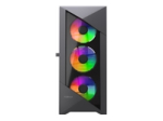 GEMBIRD computer case Fornax 9000 ATX - ARGB backlight black