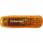 STICK 64GB Intenso Rainbow Line / orange