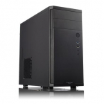 Fractal Design | CORE 1100 | Black | Micro ATX | ATX PSUs, up to 185mm if a typical-length optical drive is mounted