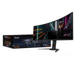 Gigabyte | CO49DQ | 49 " | OLED | DQHD | 32:9 | 144 Hz | 3 ms | 5120 x 1440 pixels | 250 cd/m&sup2; | HDMI ports quantity  2 x HDMI 2.1 | Black | Warranty 36 month(s)
