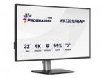 IIYAMA HB3201UHSNP-B1 32inch IPS BLACK 2.0 panel 3840x2160 UHD DCI-P3 99per Pantone Certified Delta E 2 USB-C Dock LAN/96W PD/DP-OUT