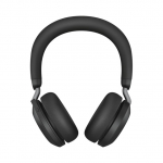 Jabra Evolve2 75 MS Link380c - wireless over-ear headphones with active noise cancellation, black